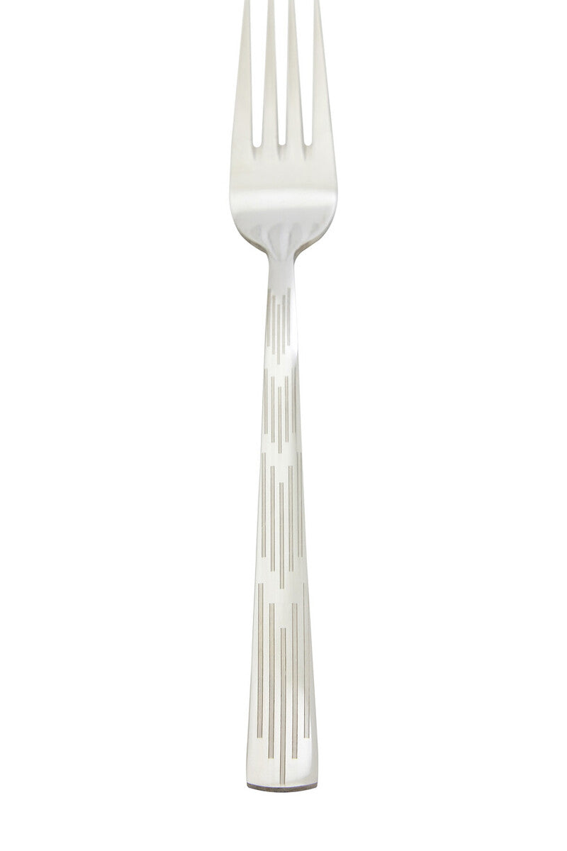 16 Piece Etched Deco Cutlery Set | Avie