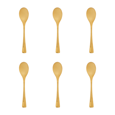 Set of 6 Teaspoons | Modern Retro
