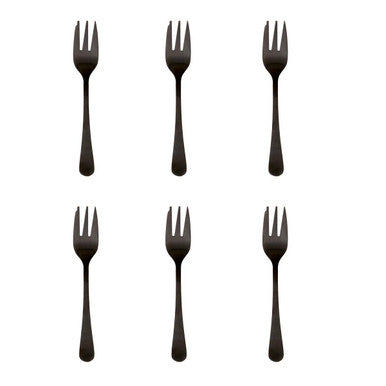 Set of 6 Cake Forks | Modern Retro
