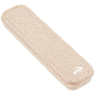 3 Piece Natural Wheat Straw Travel Cutlery Set | Mimo