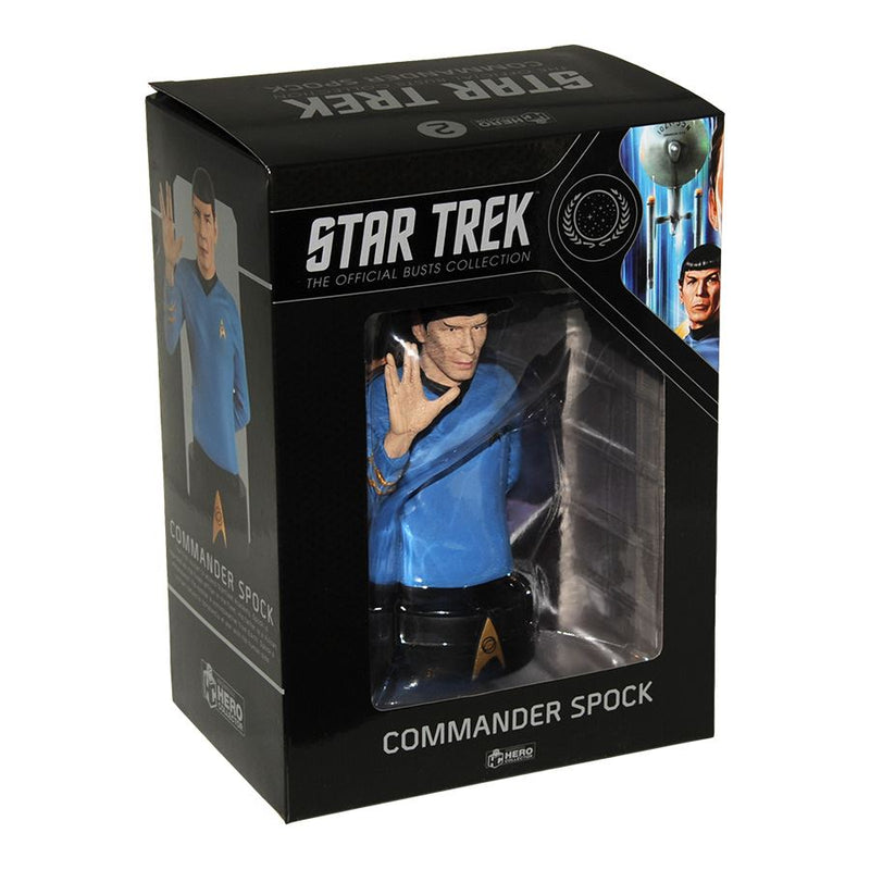 Commander Spock Model Die Cast Bust STBUK002 (Eaglemoss Star Trek The Official Busts Collection)