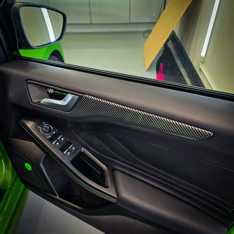 Carbon Fibre Look Door Card Trim Cover for MK4 / MK4.5 Focus | CEUK