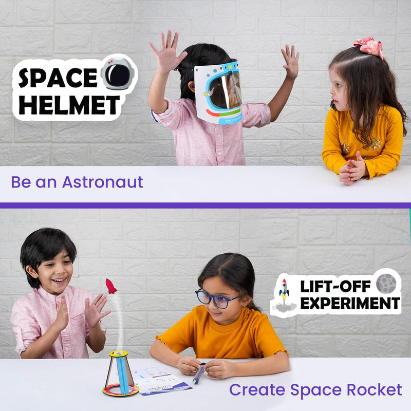 Smartivity Space Explorer DO-IT-YOURSELF, 5-IN-1 STEAM ACTIVITY KIT, Age 4+
