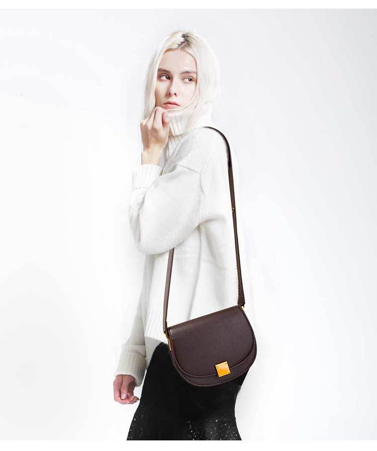 Women's Wide Shoulder Strap All-match Diagonal Bag