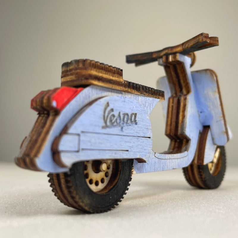 Vespa Ornmanent - Flatpack Model Kit by Curious Rabbit ®