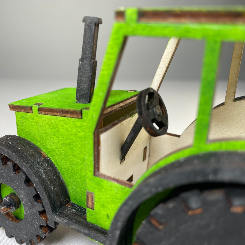 Tractor Puzzle - Flatpack Model Kit