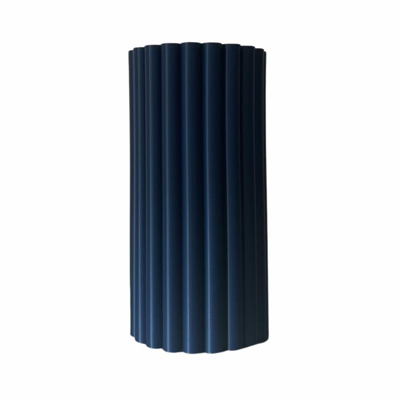 Terra Ribbed Vase