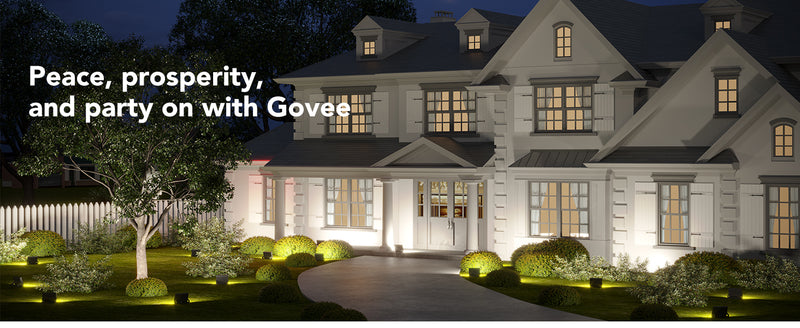 GOVEE RGBICWW LED SMART FLOOD LIGHT 4PCS