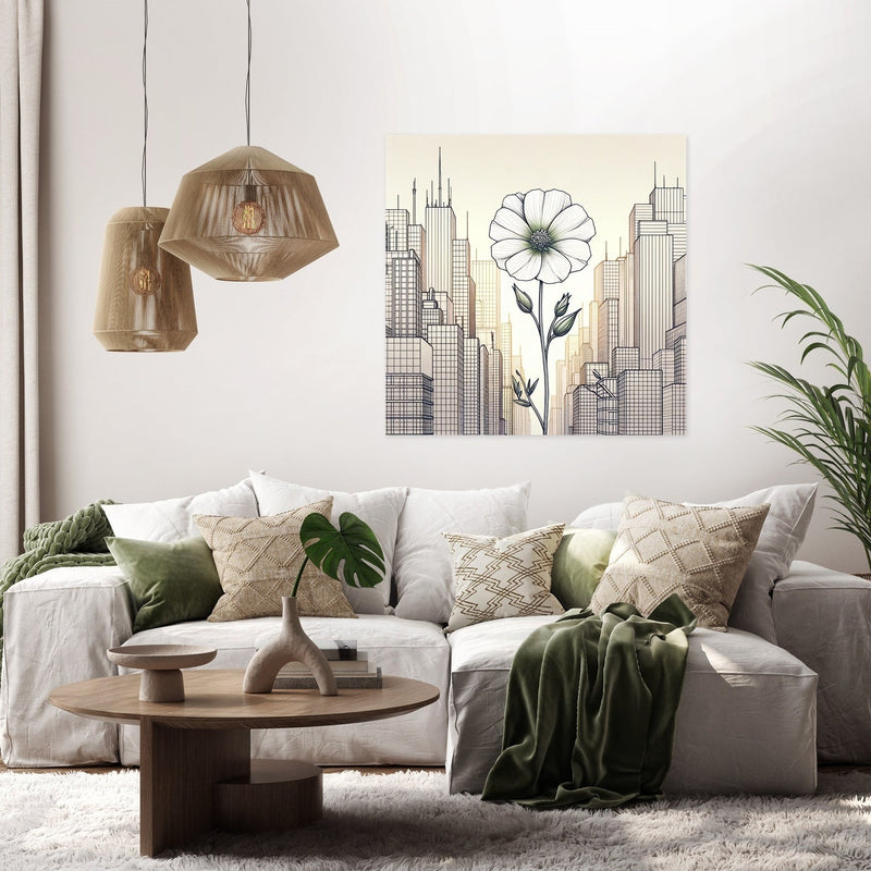 Urban Blossom Canvas