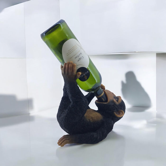 25CM GORILLA WINE BOTTLE HOLDER