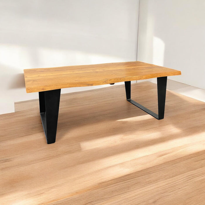 115CM WOODEN COFFEE TABLE