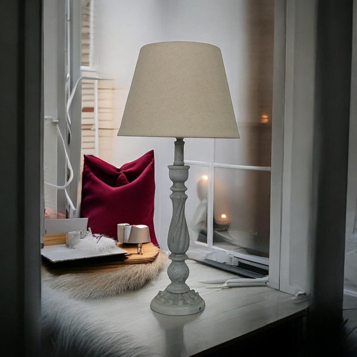 54CM LAMP AND SHADE