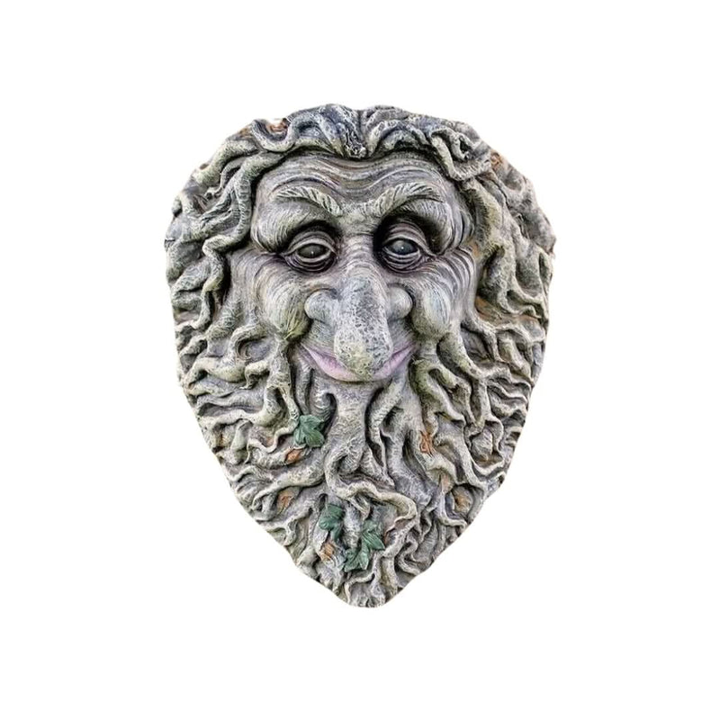 Resin Tree Peeker Mounted Garden Decoration