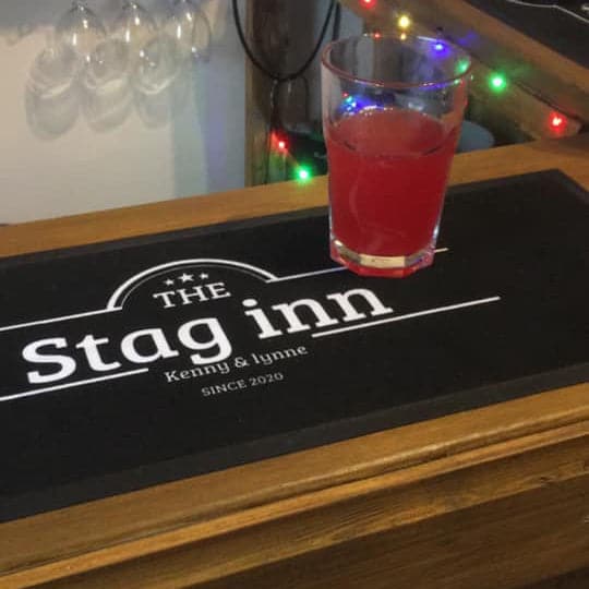 Manchester Blue Montage - Bar Runner