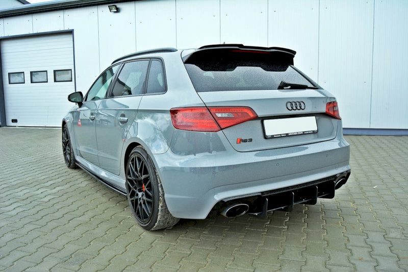 Maxton Design - REAR DIFFUSER AUDI RS3 8VA SPORTBACK PRE-FACELIFT (2015-2016)