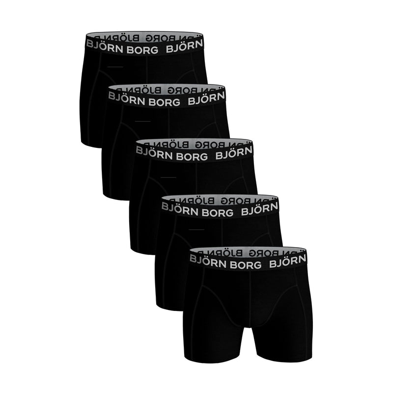 5 Pack Mens Breathable Cotton Boxer Shorts (Designer)