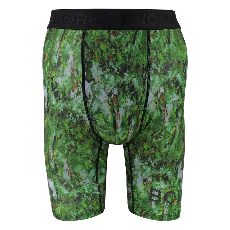 2 Pack Performance Moisture-Wicking Boxers with Long Leg for Men