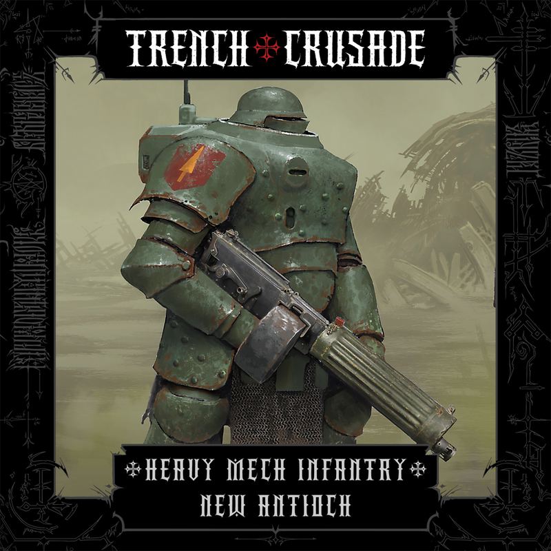 Trench Crusade - Heavy Mechanised Infantry (MG) - New Antioch