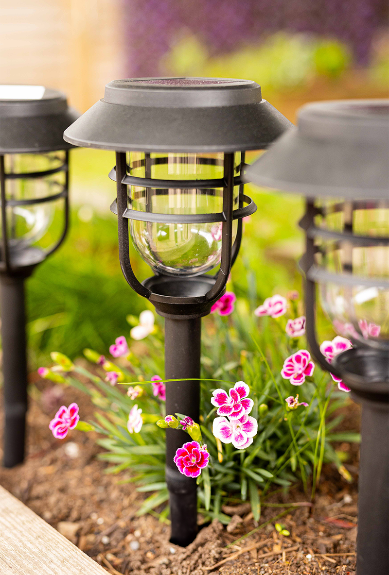 LED Solar Power Pathway Lights for Outdoor Garden