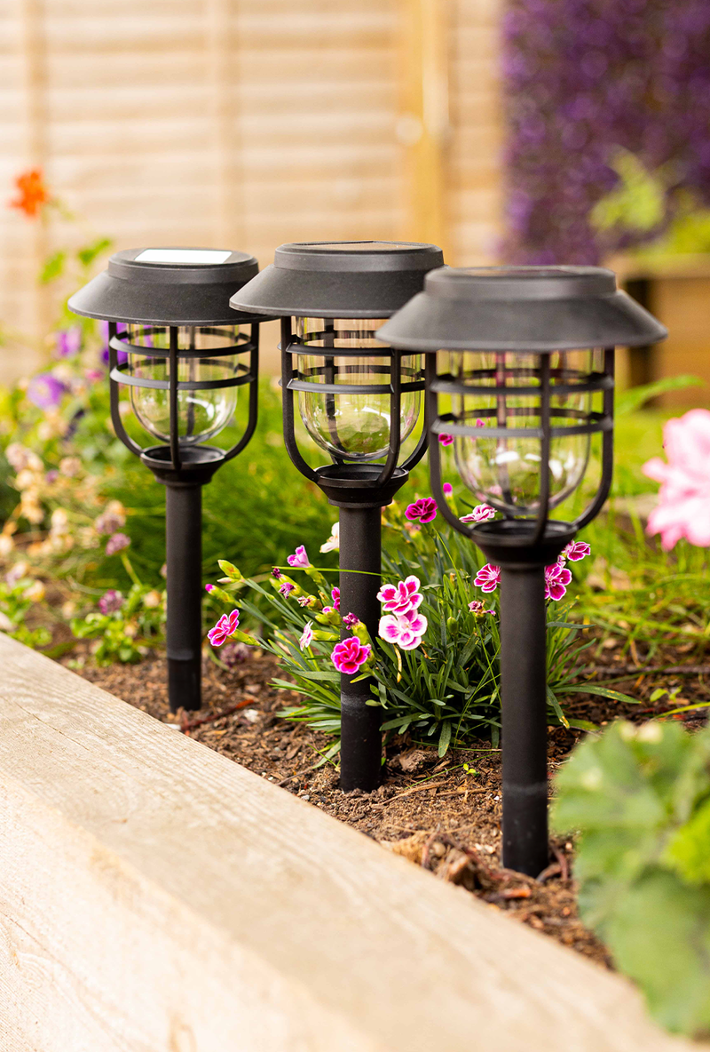 LED Solar Power Pathway Lights for Outdoor Garden