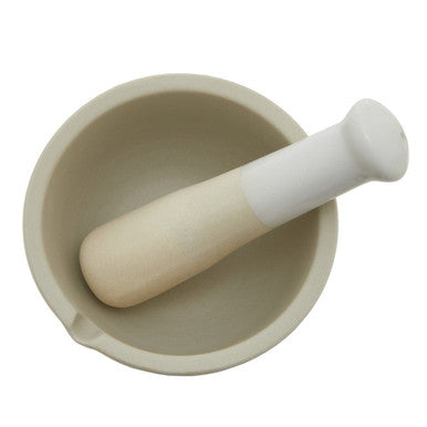 White Marble Medium Mortar and Pestle | From Scratch