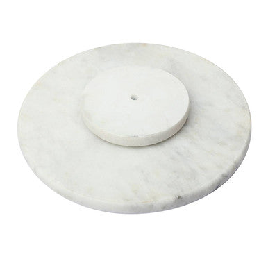 White Marble Lazy Susan | Salerno