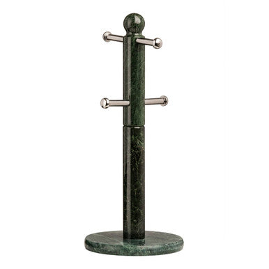 Green Marble 4 Cup Mug Tree | Marmore