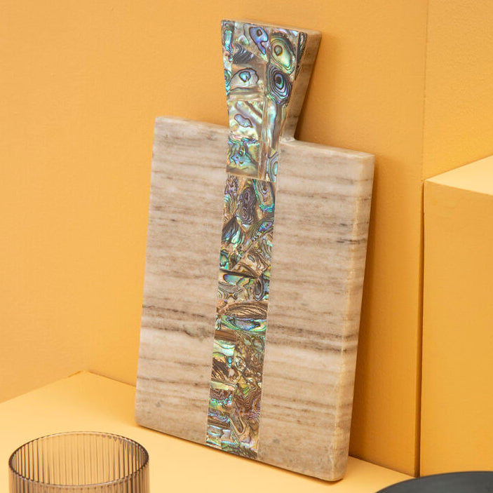 Small Beige Marble Paddle Board | Imogen