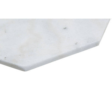 White Marble Octagonal Trivet | Kindia