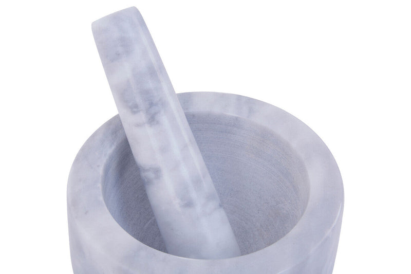 Grey Marble Mortar and Pestle | Salerno