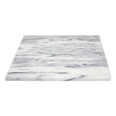 Large White Marble Rectangular Chopping and Serving Board | Salerno