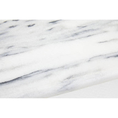 Large White Marble Rectangular Chopping and Serving Board | Salerno