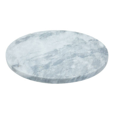 White Round Chopping and Serving Board | Salerno
