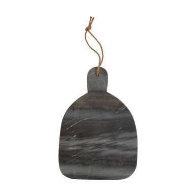 Rounded Grey Marble Chopping and Serving Board | Marmore