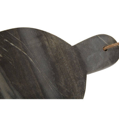 Rounded Grey Marble Chopping and Serving Board | Marmore