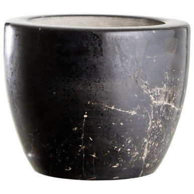 Black Marble Tapered Mortar and Pestle | Marmore