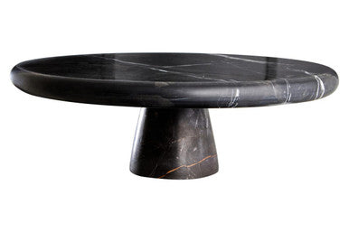 Black and Gold Marble Cake Stand | Marmore