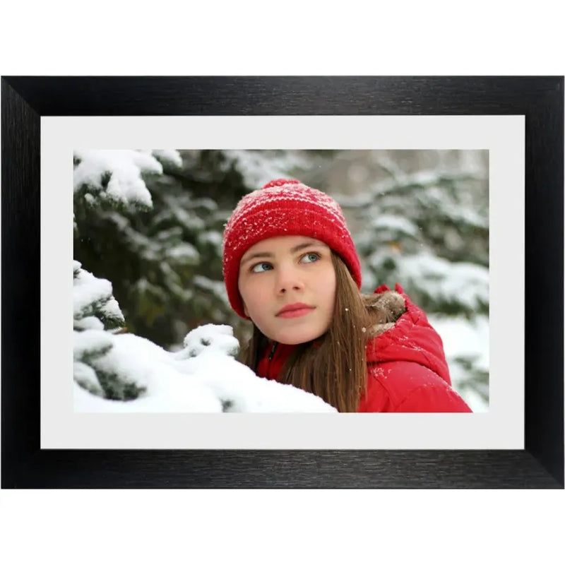 Inov8 10" Digital Frame with Frameo - White/Black