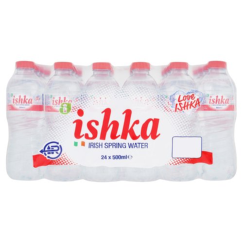 24 x Ishka Irish Spring Water 500Ml
