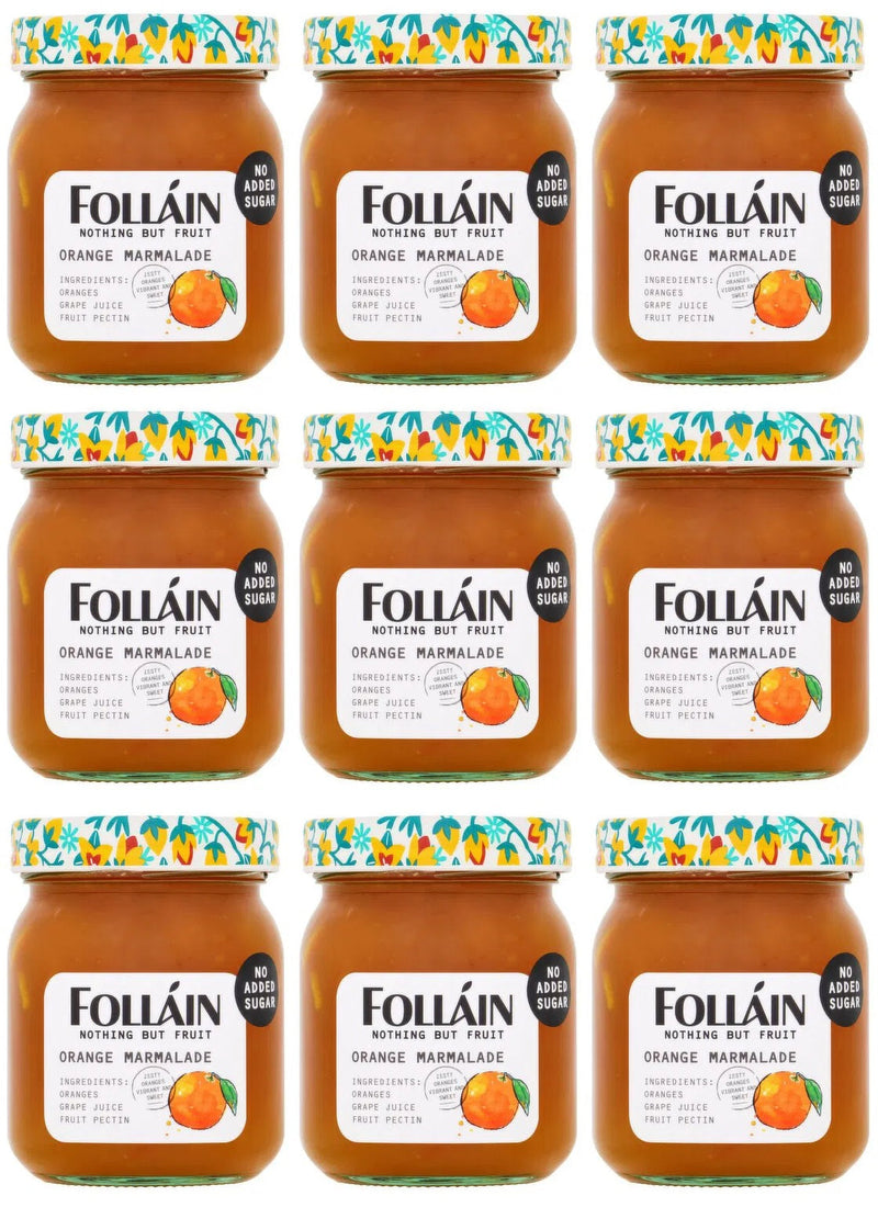 9 x Folláin Orange Marmalade 340G