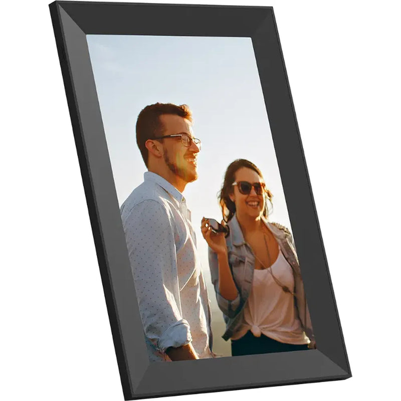 Inov8 10" Digital Frame with Frameo - Black Beveled Frame
