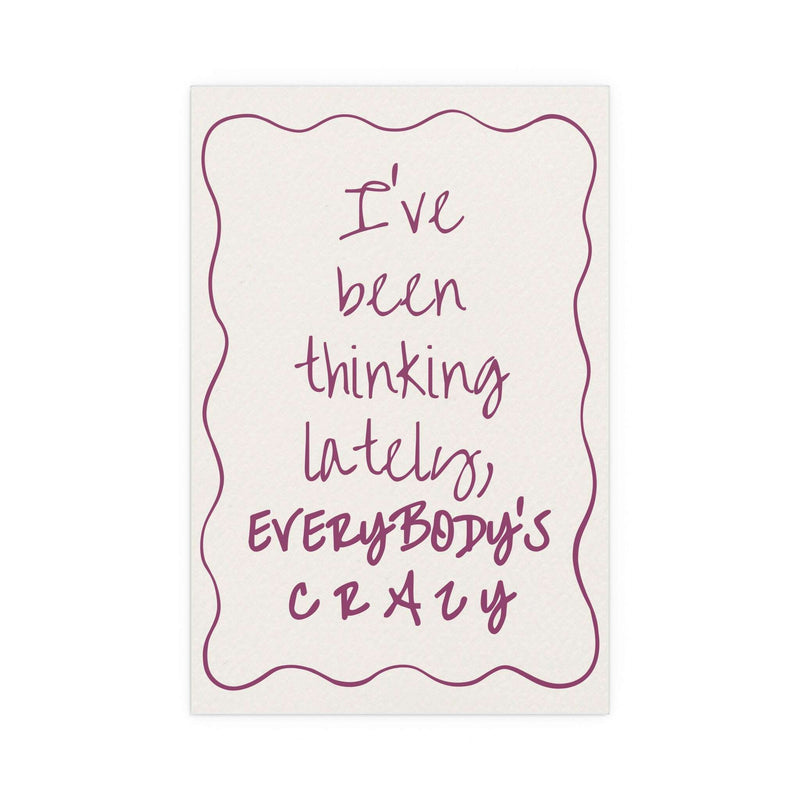 Olivia Dean - Everybody's Crazy (Purple)