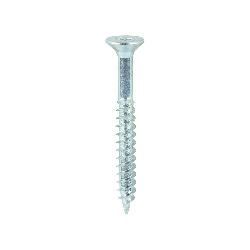 TIMCO Twin-Threaded Woodscrews – PZ – Double Countersunk – Zinc