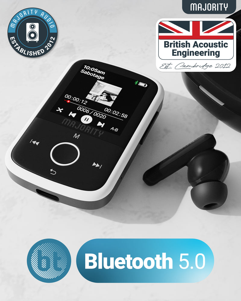 Majority MP3 Player 16GB Black/White