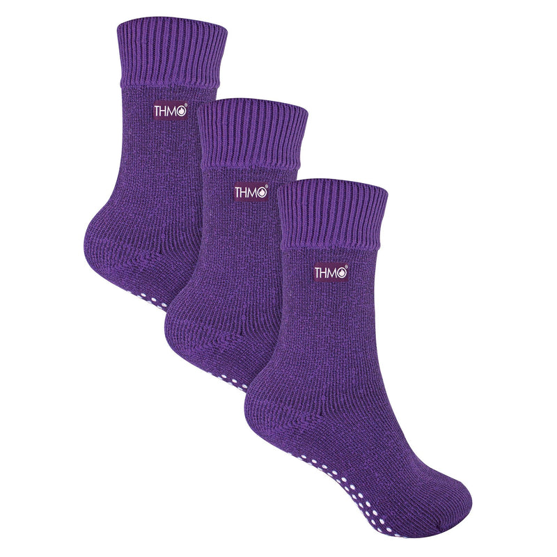 1 Pack Kids Indoor Thermal Slipper Socks with Grips