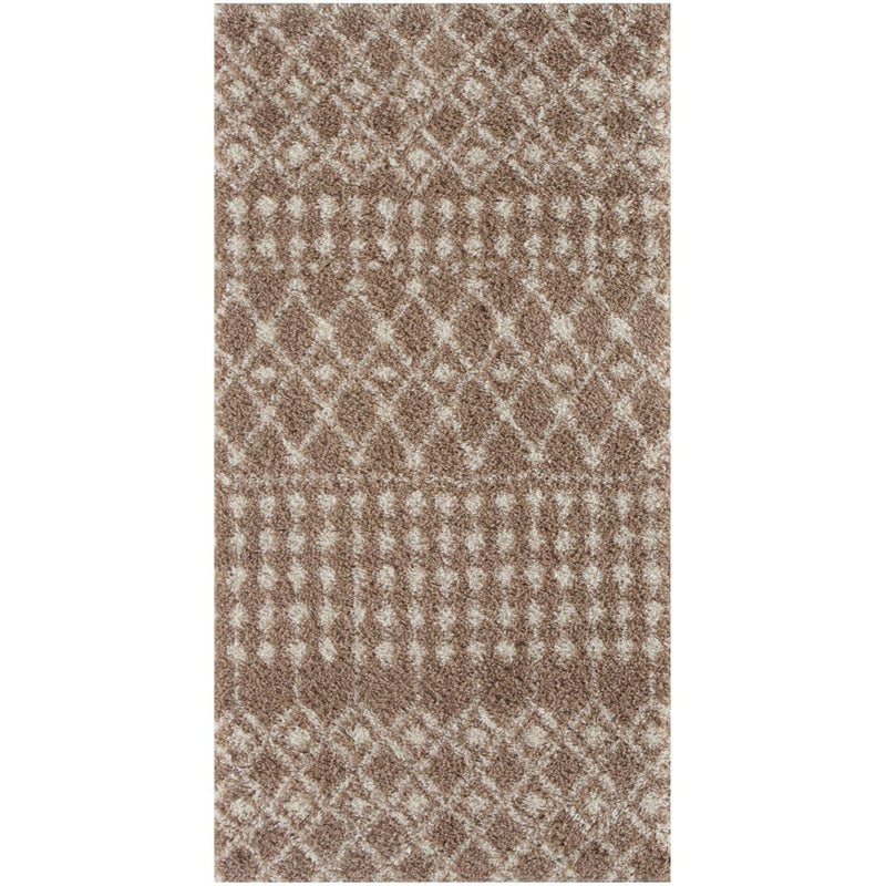 Moroccan Beige Shaggy Rug | 1020