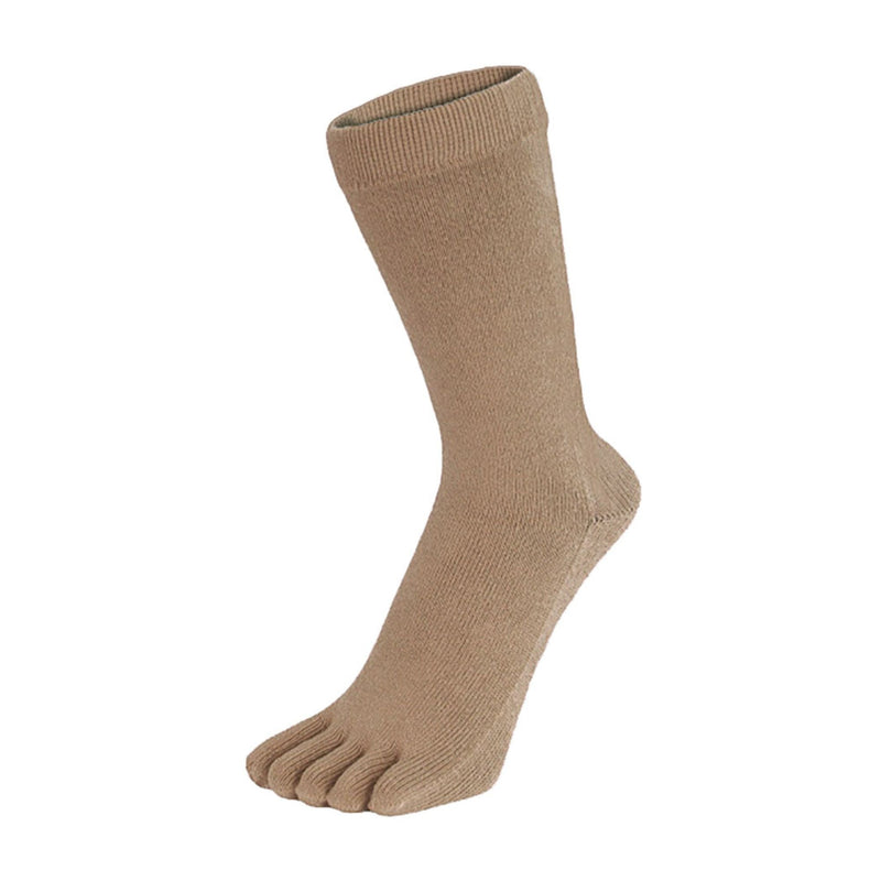 1 Pack Mens & Ladies Essential Mid Calf Toe Socks