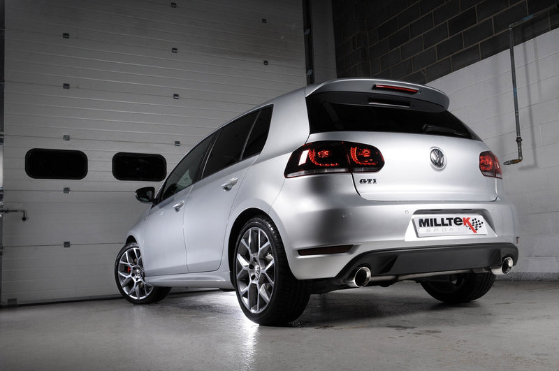 Milltek Sport - Cat Back Exhaust (Multiple Options) - VW Golf MK6 GTi Edition 35