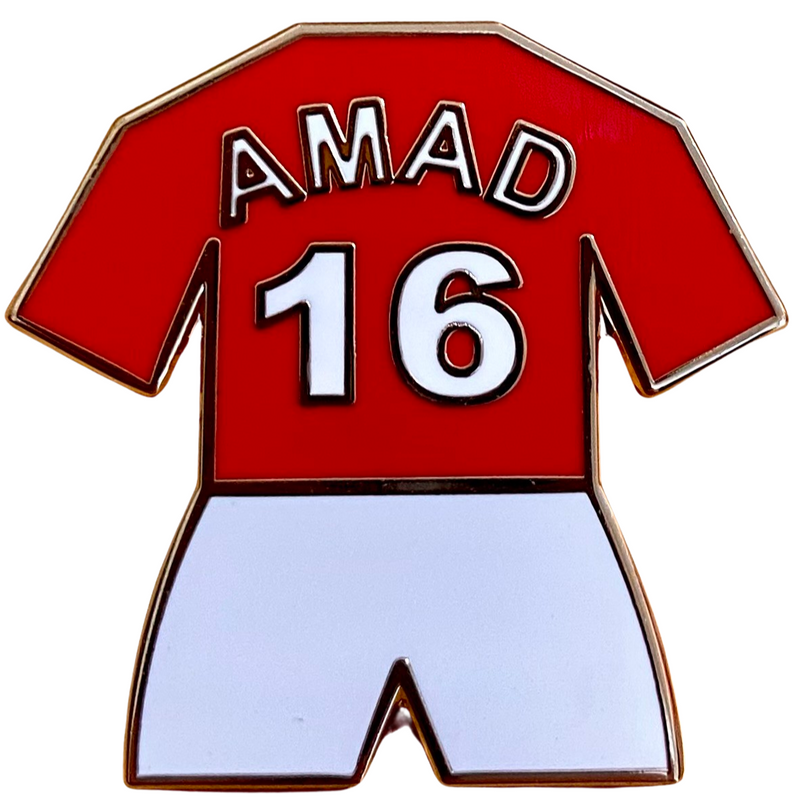 Amad Diallo 16 Shirt Badge