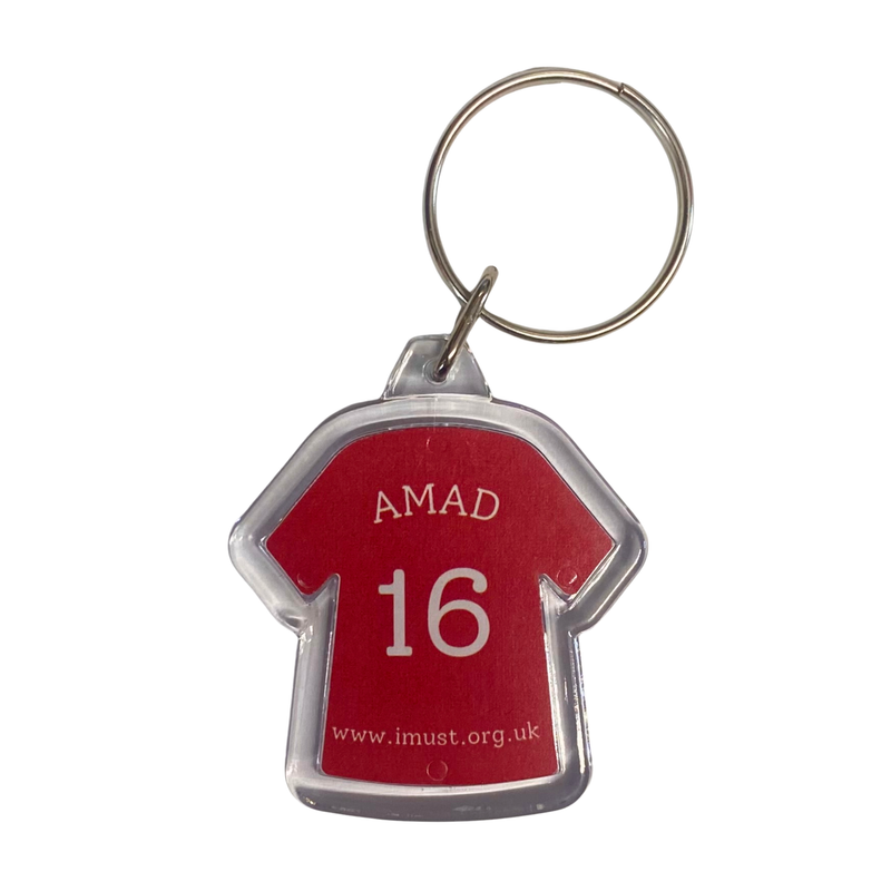 Amad Diallo Player Keyring